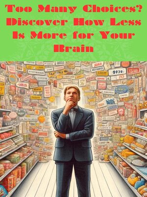 cover image of Too Many Choices? Discover How Less Is More for Your Brain